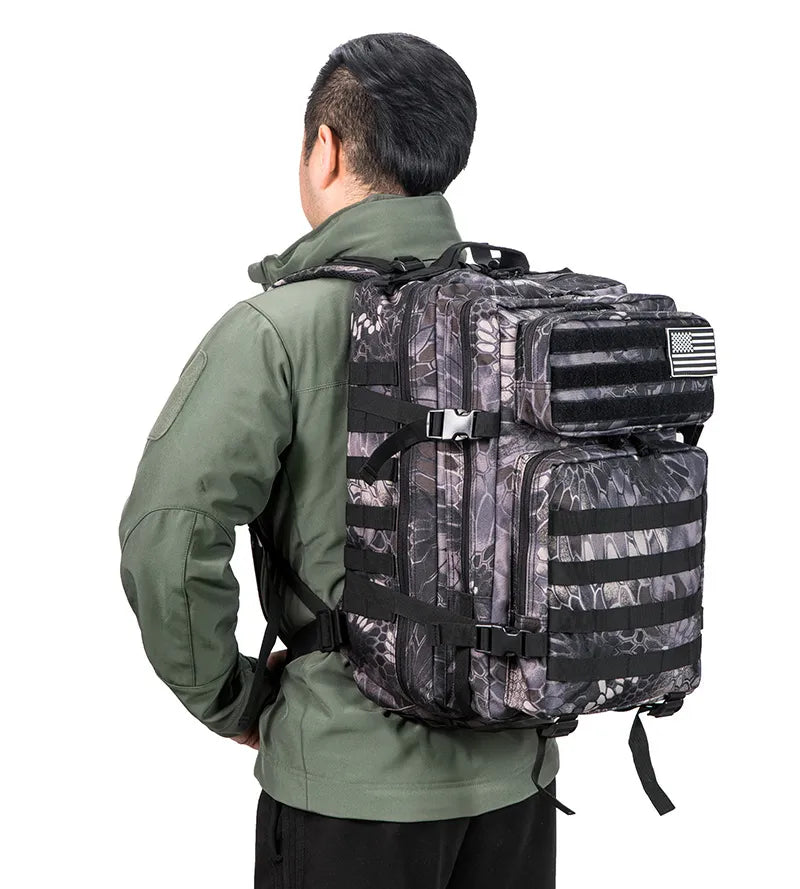 BowLift | Backpack Camo Tactical 45L Military Rucksack