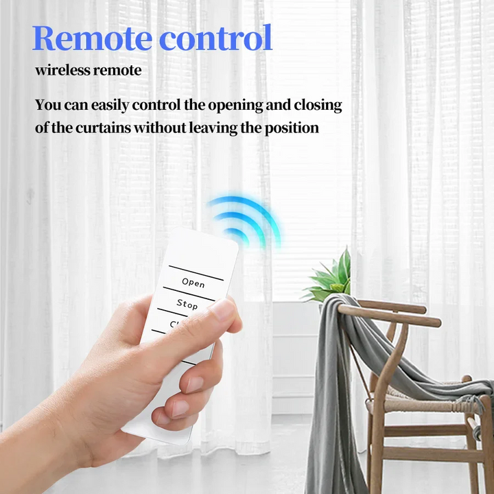 GlideEase — Comfortable curtain control that instantly relaxes your life | Bowlift