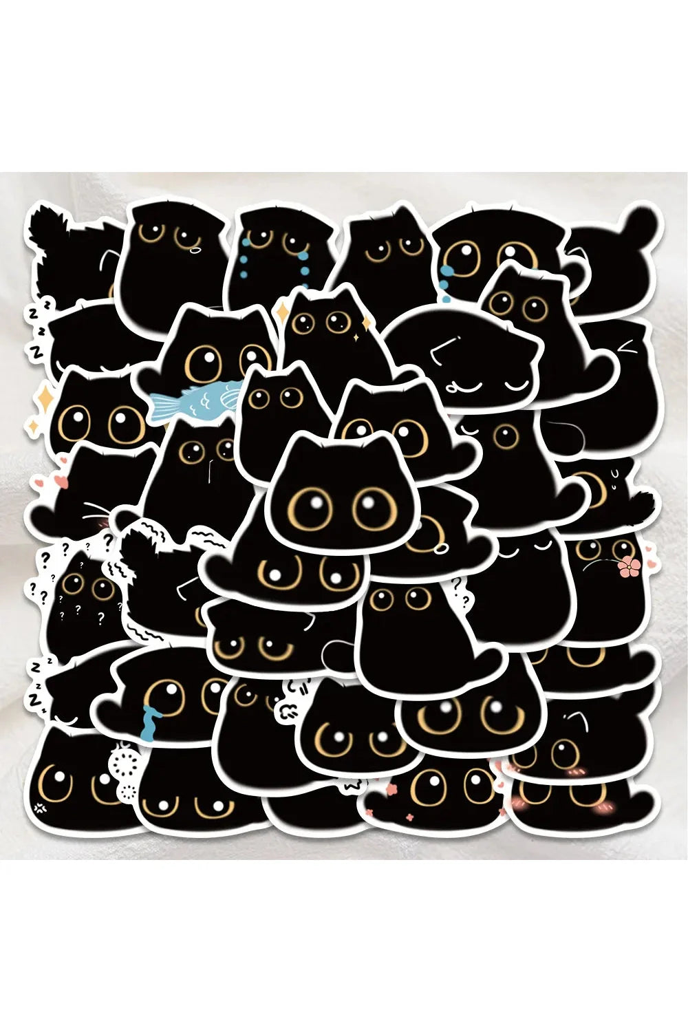 Black Cat Stickers | Bowlift