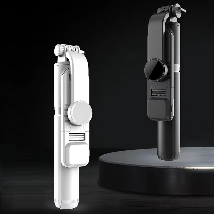 BowLift | Bluetooth Selfie Stick Tripod with LED Fill Light and Remote Control