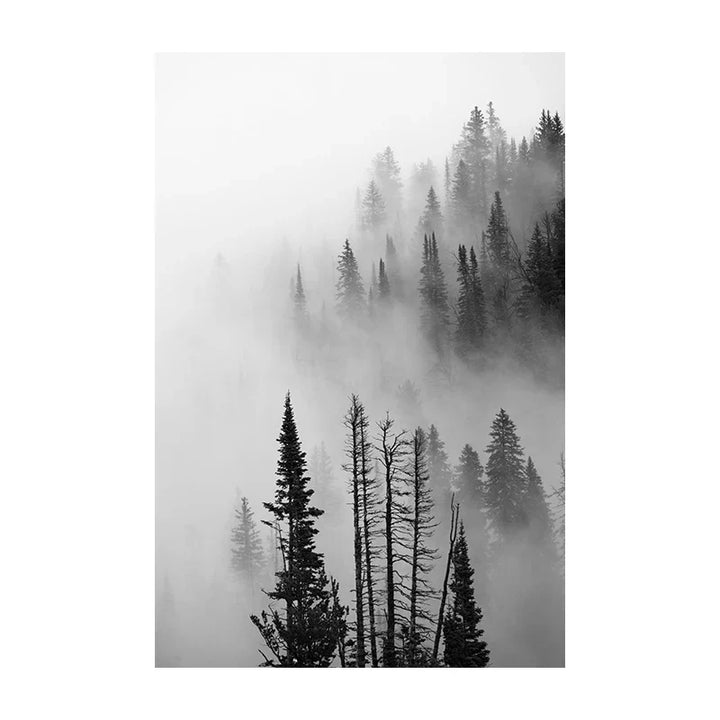 Northern Wilderness Eagle Deer Landscape Wall Art Fine Art Canvas Prints Pictures For Living Room Dining Room Nordic Home Decor | Bowlift