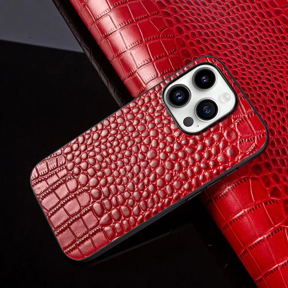 BowLift | Cosmo genuine leather iPhone case