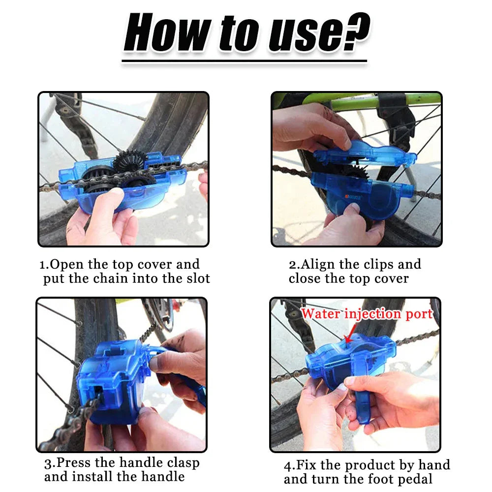 BowLift | Bicycle Chain Cleaner Tool Set