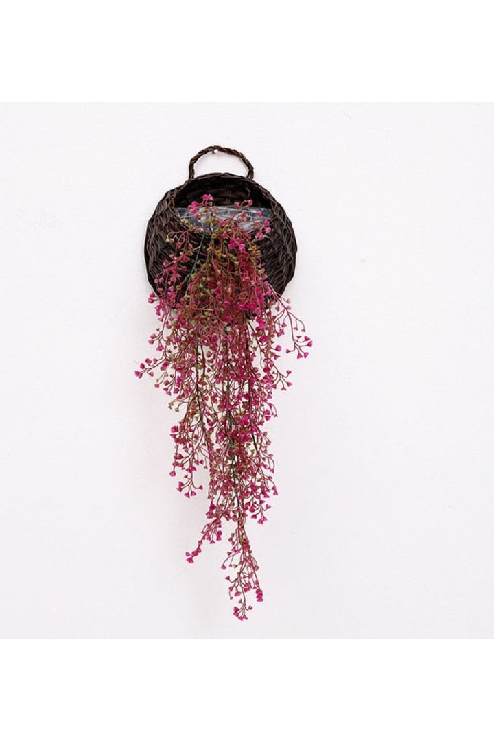 Rattan leaf wine ornament | Bowlift