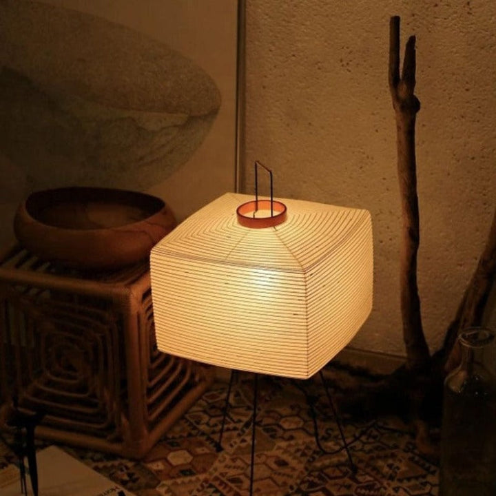 BowLift | Japanese Creative Paper Floor Lamp with Tripod