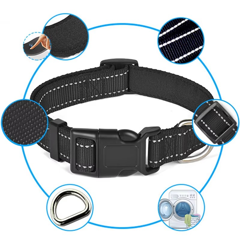 BowLift | Reflective Comfort Collar for Dogs – Soft, Adjustable, and Breathable