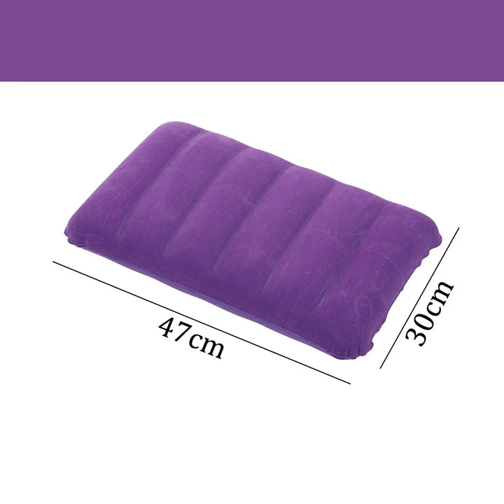BowLift | Inflatable Travel Pillow 47x30 cm | Foldable & Lightweight | AirNest Outdoor Air Cushion for Camping & Air Travel