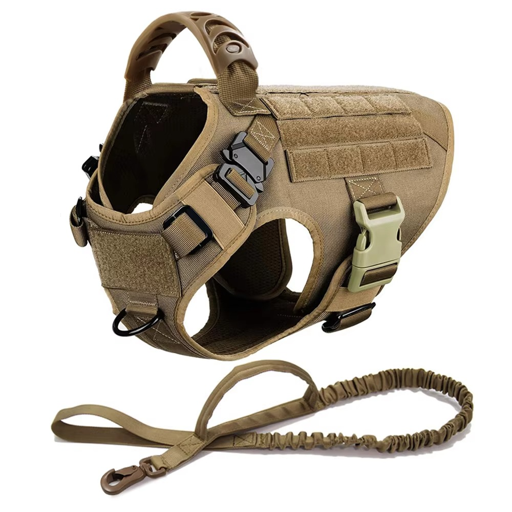 BowLift | Tactical Dog Harness and Leash Set for Medium and Large Dogs