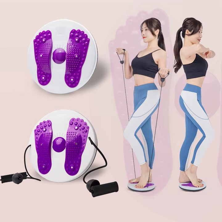 BowLift | Portable Magnetic Waist Twisting Disc for Core Strength and Balance Training