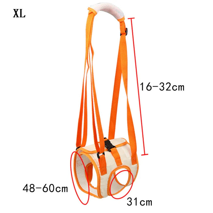 Ergonomic lifting harness for dogs hind legs Bowlift