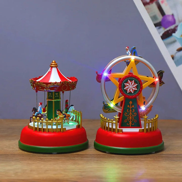 BowLift | MerrySpin - Illuminated Magical Christmas Moments Lights for Children's Decor