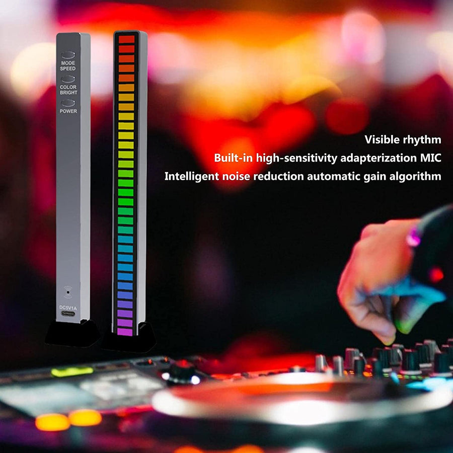 BowLift | Sound Activated Light Bars LED - Enhance Ambient Room Lighting with Sound Sensitivity