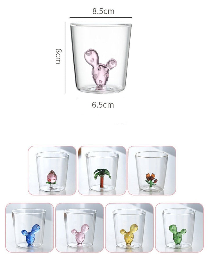 BowLift | Cactus Glass Cup