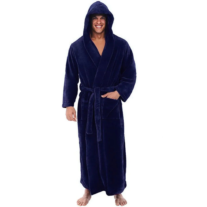 BowLift | HoodedChill – Cozy Bathrobe for Men