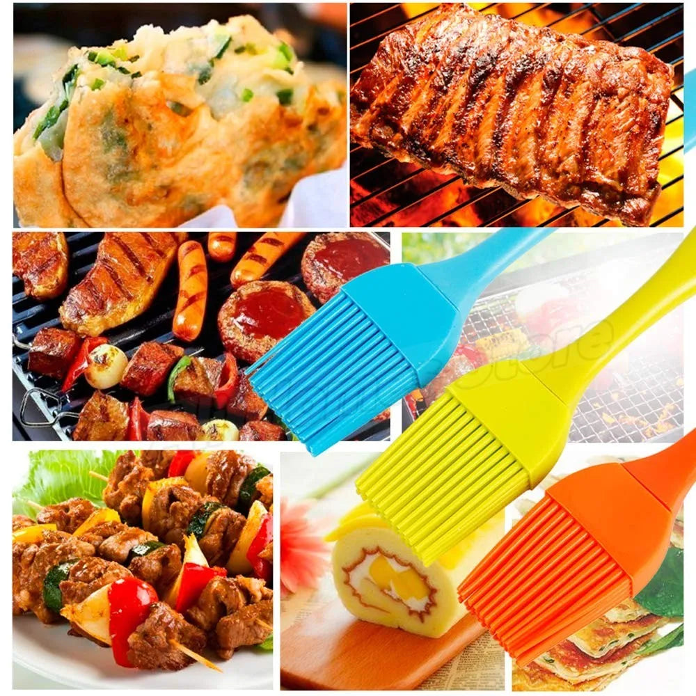 BowLift | GrillFein Silicone Marinade Brush | Heat Resistant & Hygienic | For BBQ, Baking & Cooking
