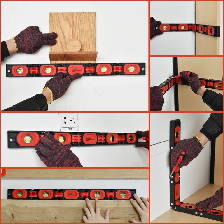 BowLift | Magnetic Foldable Level Ruler