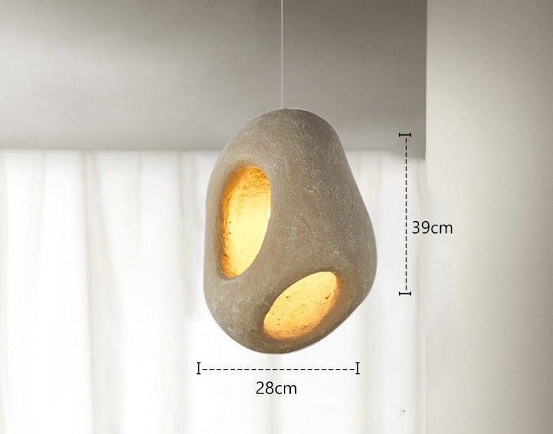 BowLift | Modern Creative LED Pendant Lamp Wabi Sabi