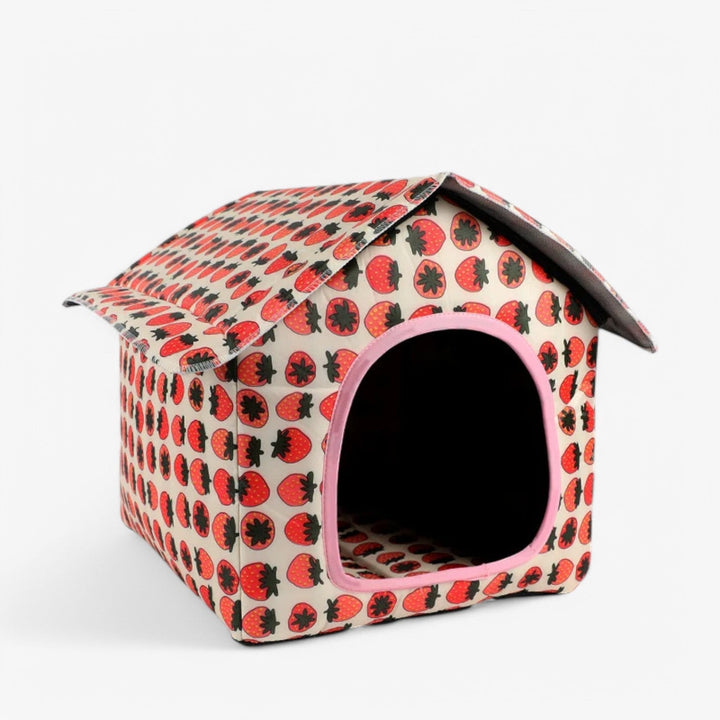 Weatherproof Animal House "CozyNest" for Cats and Small Dogs | Bowlift