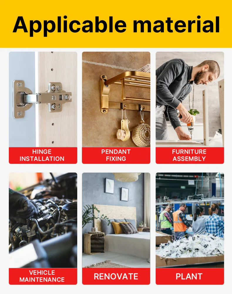 BowLift | Magnetic Non-slip Hex Shank Drill Bits