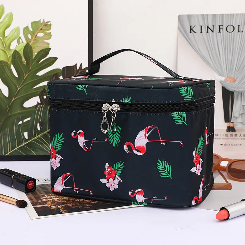 BowLift | Cosmetic bag WildAura | Large capacity | Waterproof & Stylish | Animal print