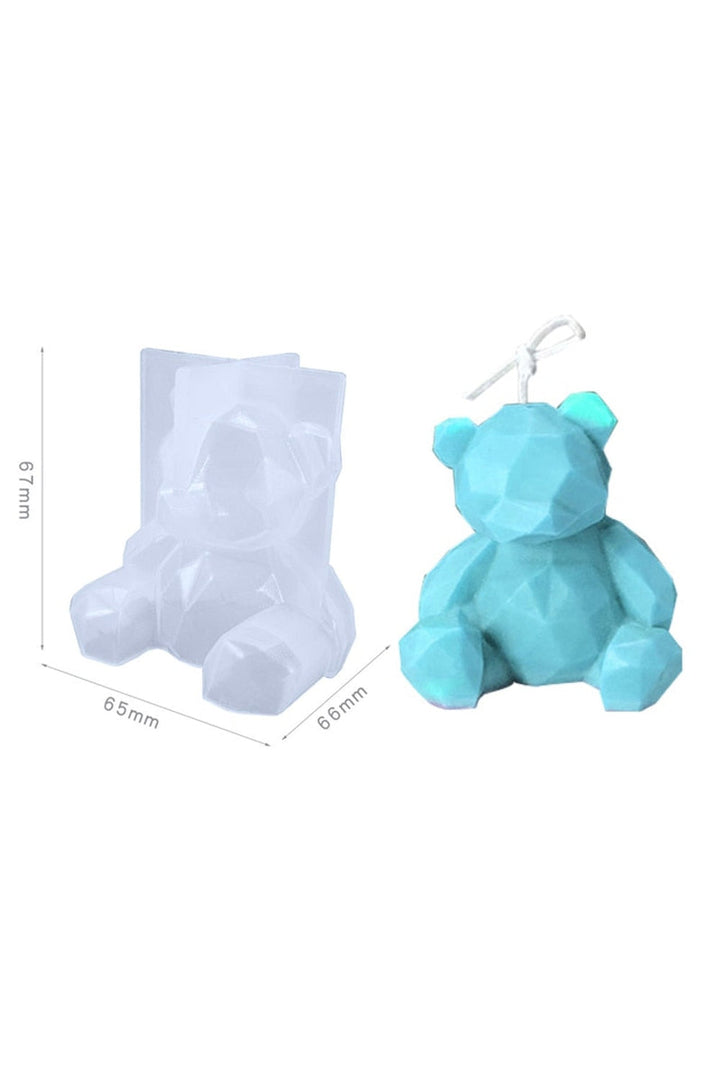 Bear-shaped candle mold | Bowlift