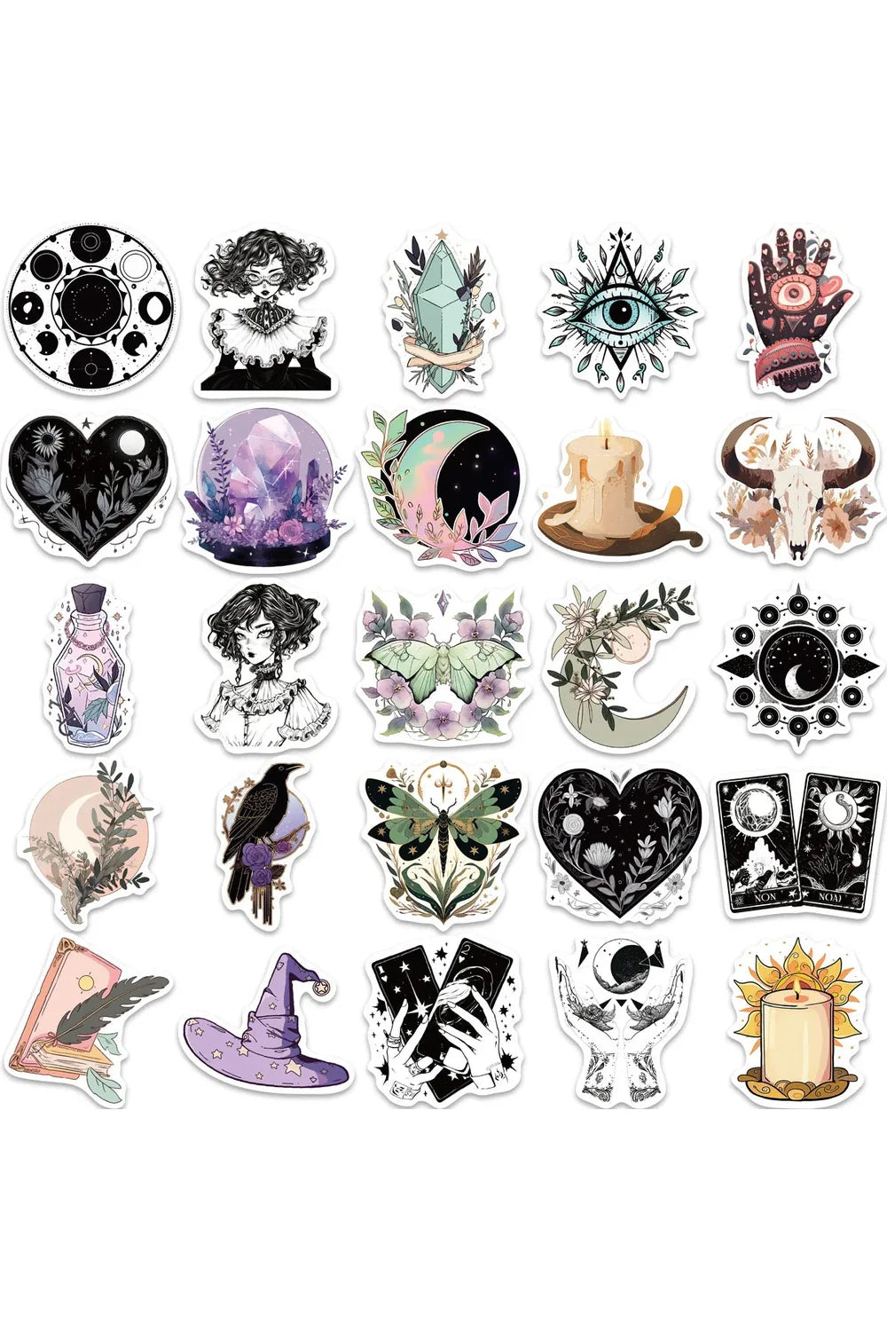 Witch Crystal Tarot Sticker | Bowlift