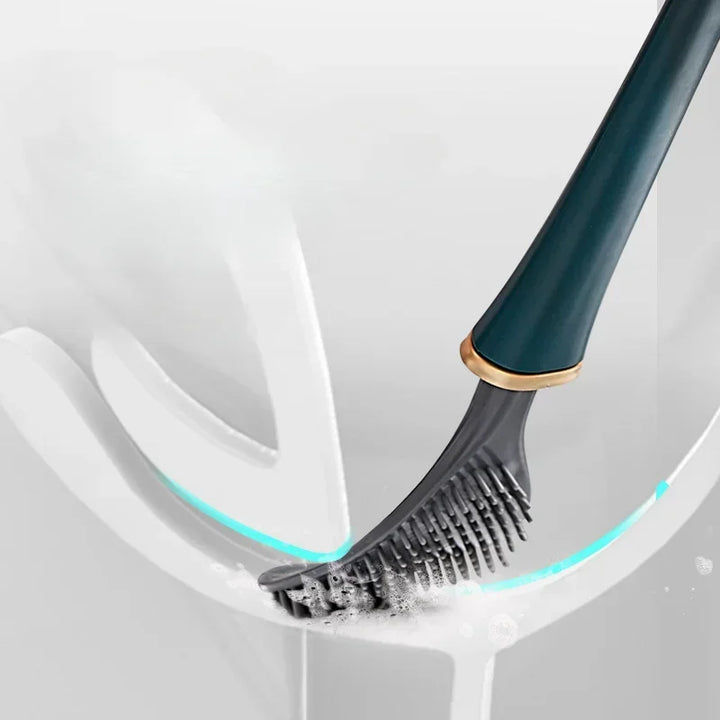 SumiClean - Slim Silicon Toilet Brush for Your Bathroom Bowlift