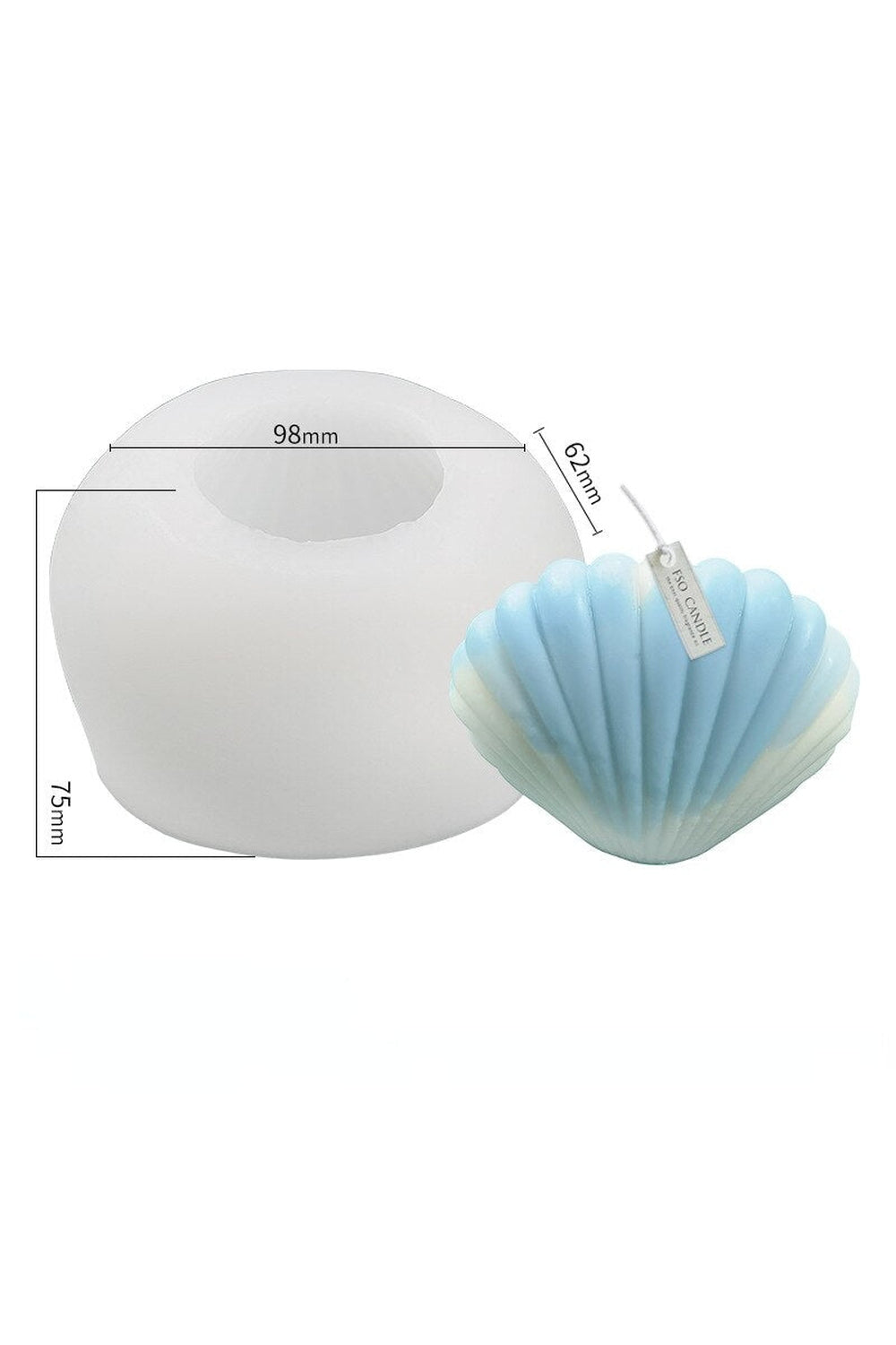 Fan Candle Shape | Bowlift