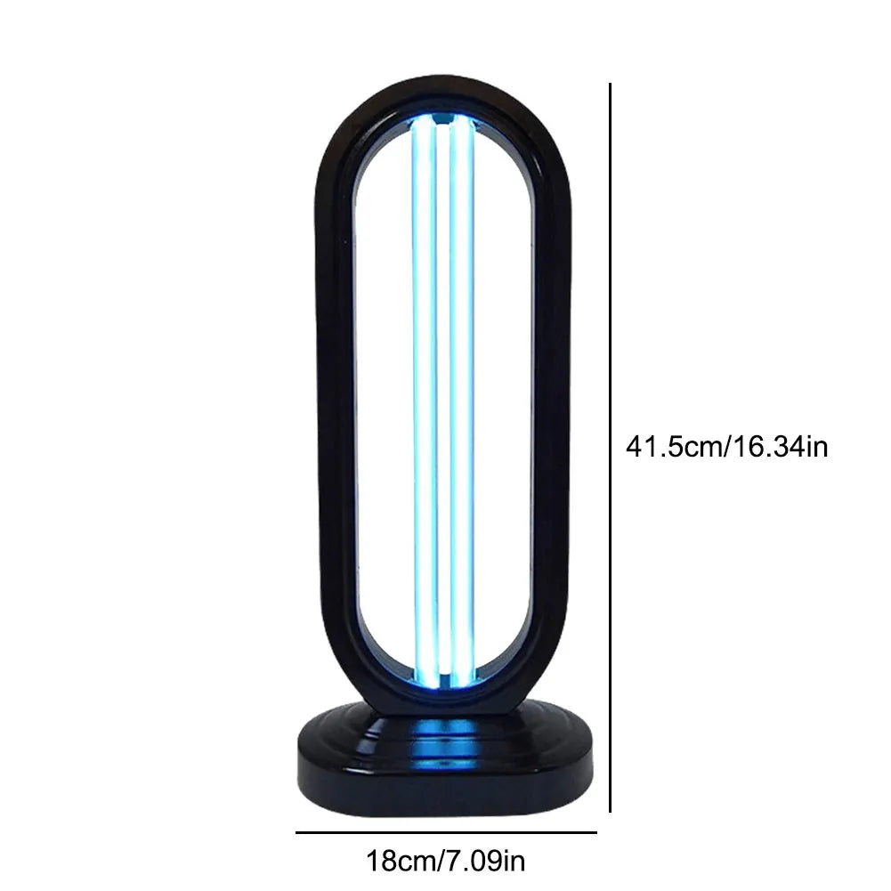 BowLift | Purevia UV-C Disinfection Lamp | 38W | With Remote Control & 3 Timer Levels | UV + Ozone | 41.5 × 18 cm