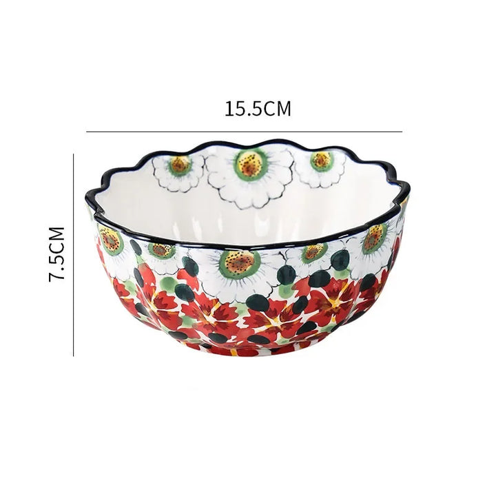 Summer ceramic bowls