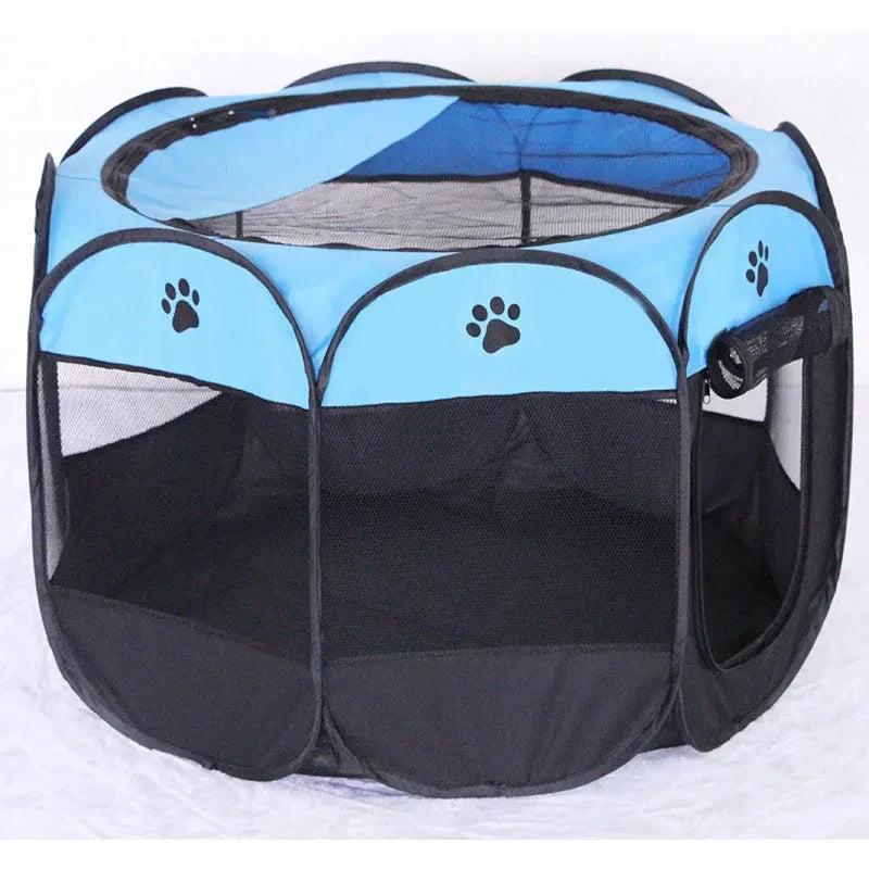 BowLift | Pawvia Foldable Cat Tent | Portable Outdoor Enclosure for Cats & Small Dogs | Breathable & Washable | 72×72×45 cm