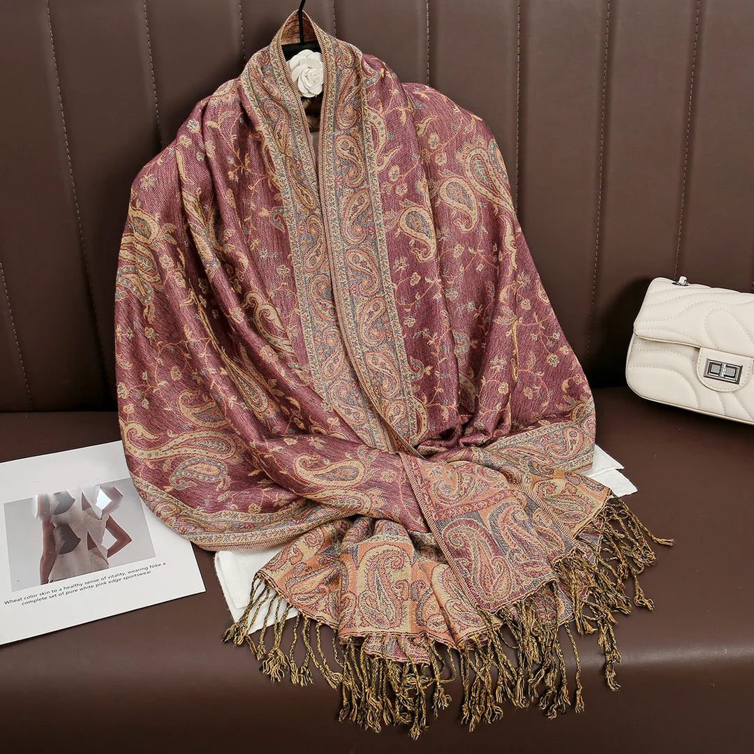 BowLift | Élégancea | Women's Scarf | Cashmere Feel | 70 × 190 cm | Luxury Print & Warm
