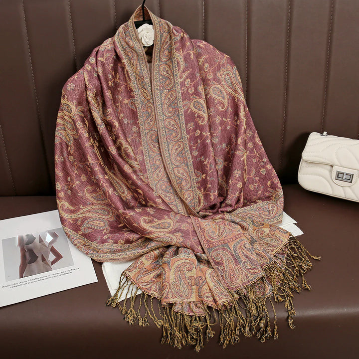 BowLift | Élégancea | Women's Scarf | Cashmere Feel | 70 × 190 cm | Luxury Print & Warm