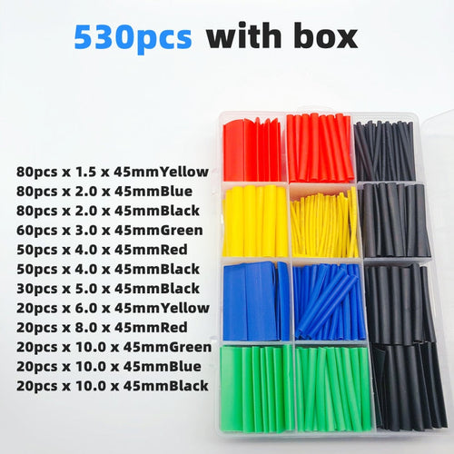 BowLift | 530Pcs Colored Insulated DIY Cable Fix Kit