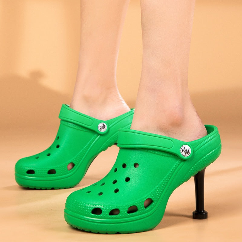 BowLift | Non-Slip Beach Thick Soles High Heels Sandals