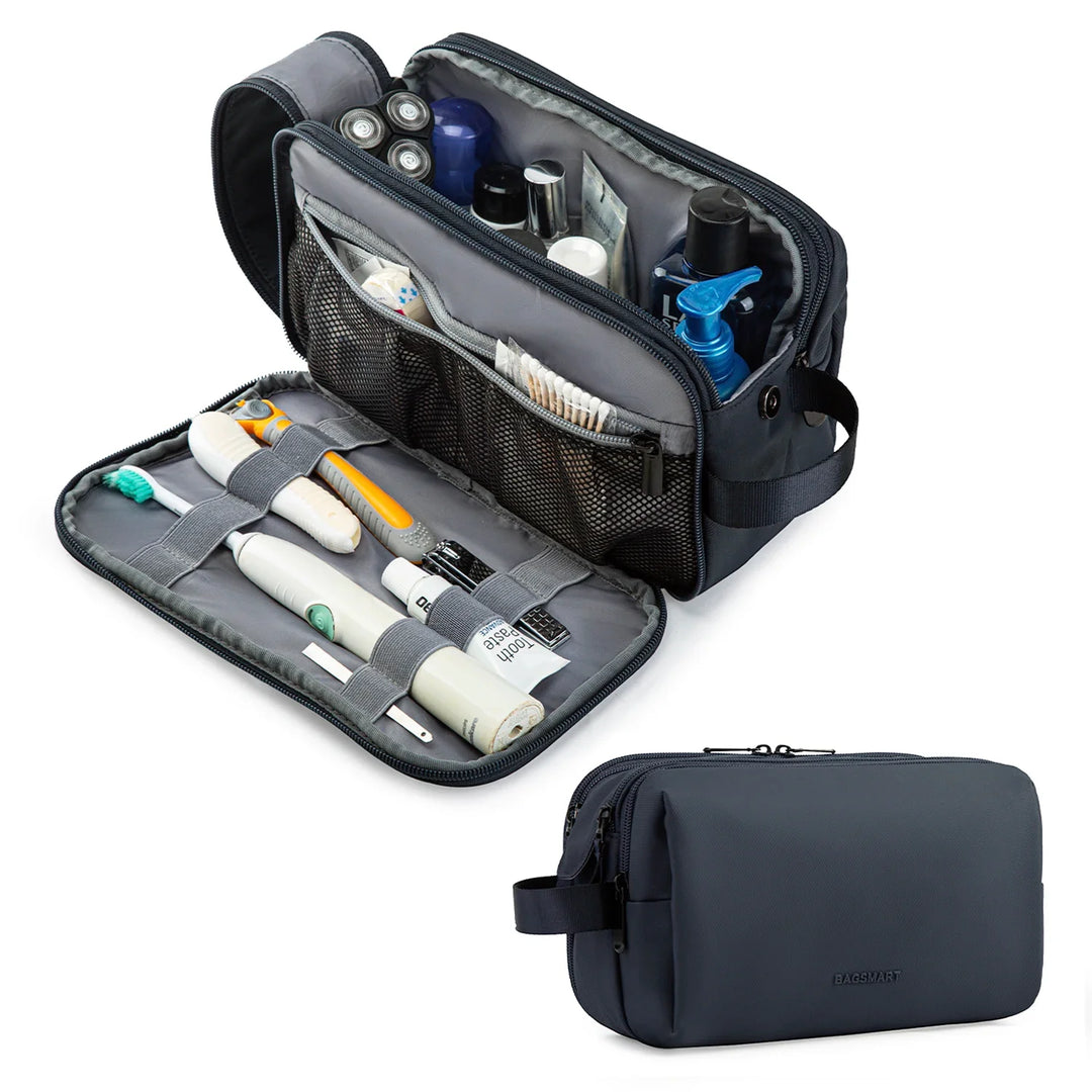 BowLift | Kosmetixo Waterproof Cosmetic Bag for Women & Men | Lightweight Toiletry Bag in S/M/L | Travel Accessories for Toiletries & Make-up | Unisex Travel Organizer