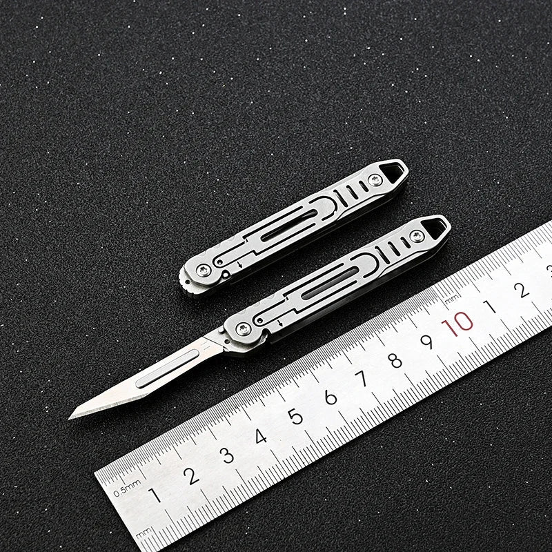 Replaceable Blades Foldable EDC Knife | Bowlift