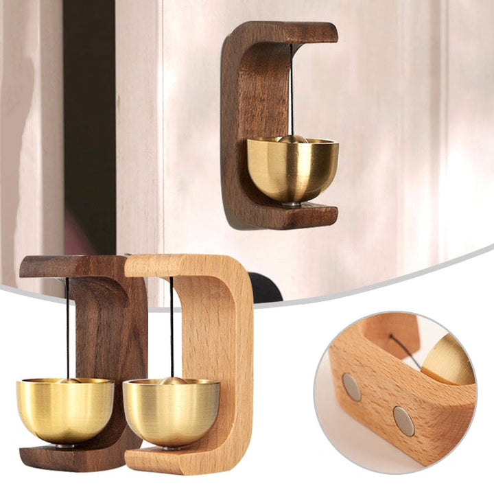 Forest Song Creative Wooden Door Bell | Bowlift
