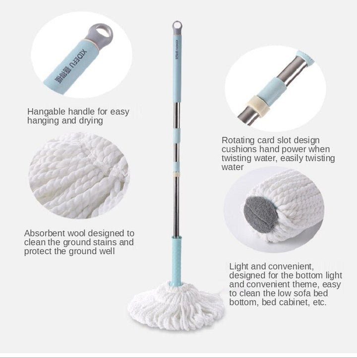 BowLift | Effortless Cleaning Magic Self-Wringing Mop