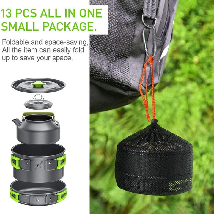Camping Travel Cookware Kit | Bowlift