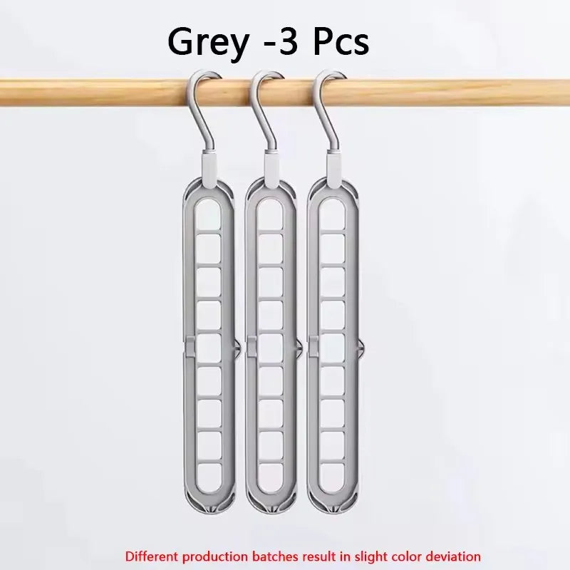 BowLift | 3Pcs 9-hole Clothes Hanger