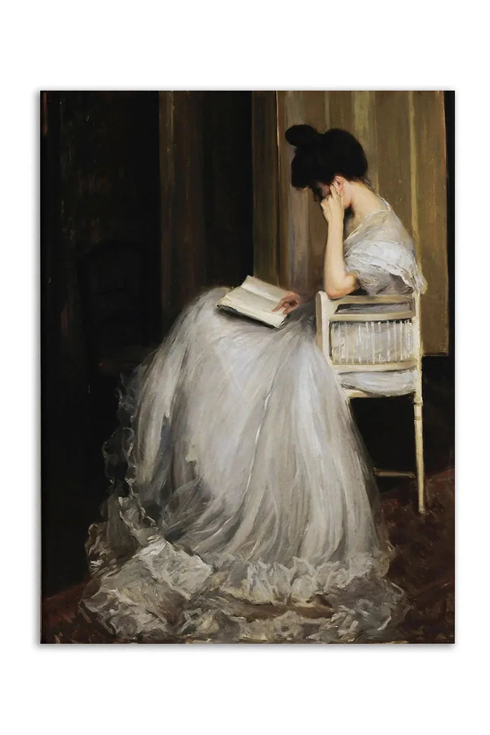 Lady Canvas Poster | Bowlift