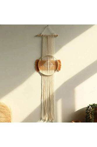 Brown Boho Macrame Art | Bowlift