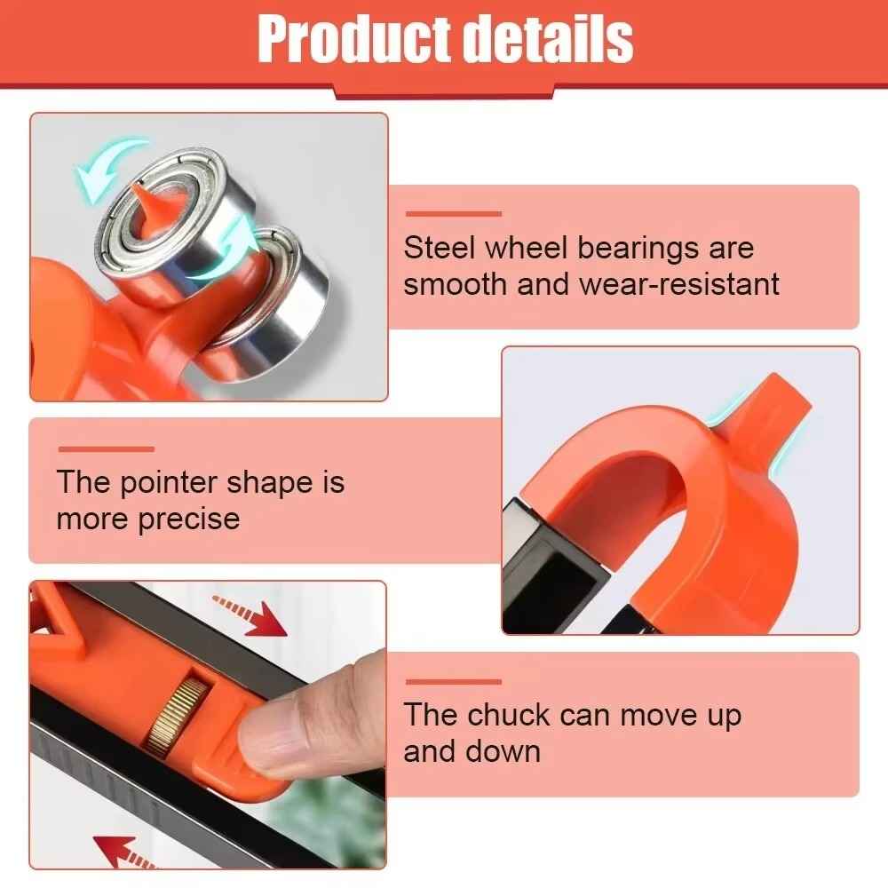 BowLift | Adjustable Precision Contour Gauge with Lock for Expert Woodworking