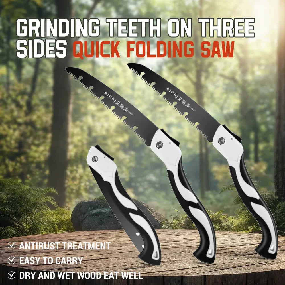 BowLift | Foldable Camping Saw – Woodworking in Emergencies