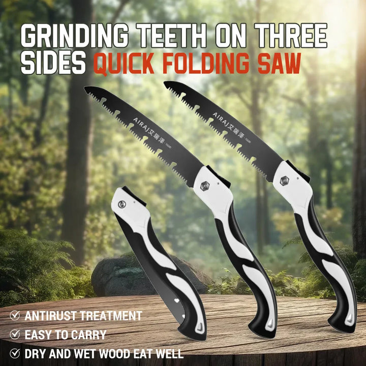 BowLift | Foldable Camping Saw – Woodworking in Emergencies