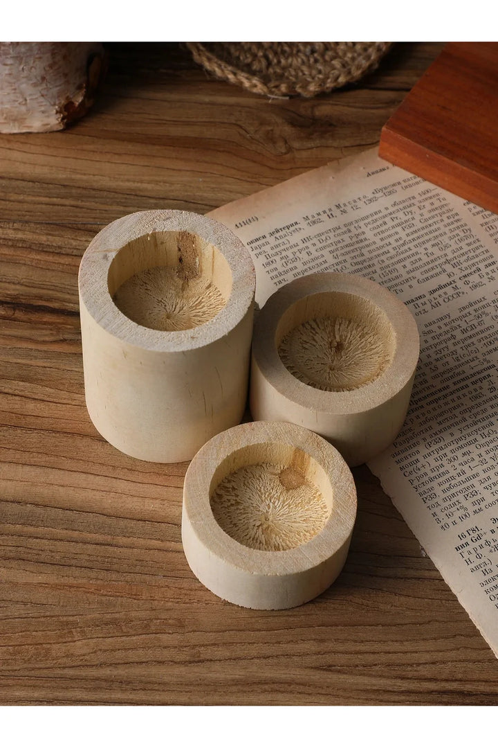 Wood Candle Holder | Bowlift