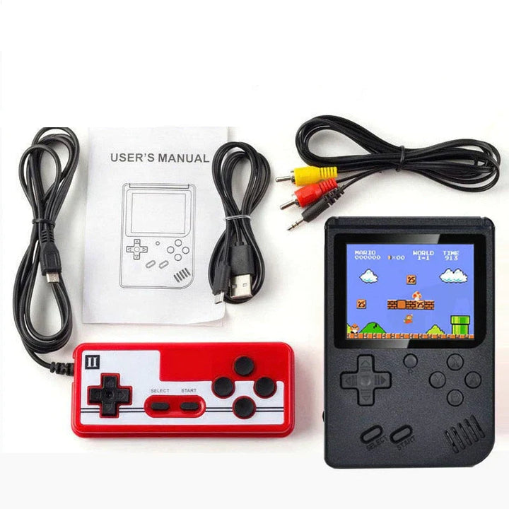 BowLift | Ultimate 400-in-1 Retro Gaming Console – Classic Portable Handheld Game Player with TV Output