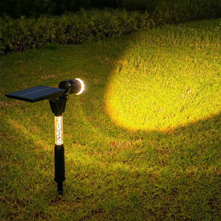 Solar LED Garden Home Outdoor Pathway Spotlights | Bowlift