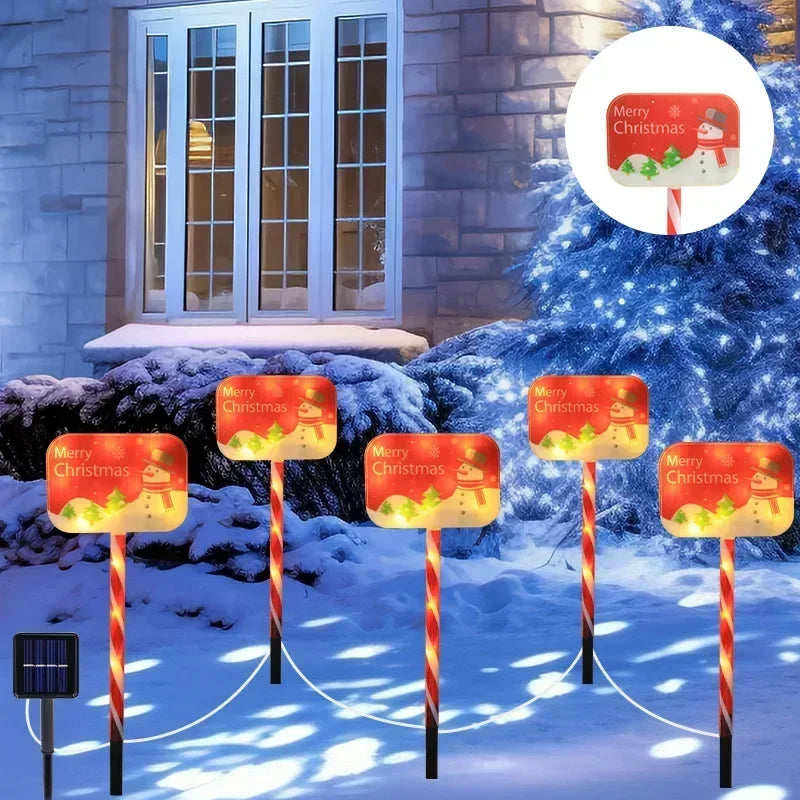 BowLift | Decorative Garden Lamps Frosty Pattern with Durable LED Lighting